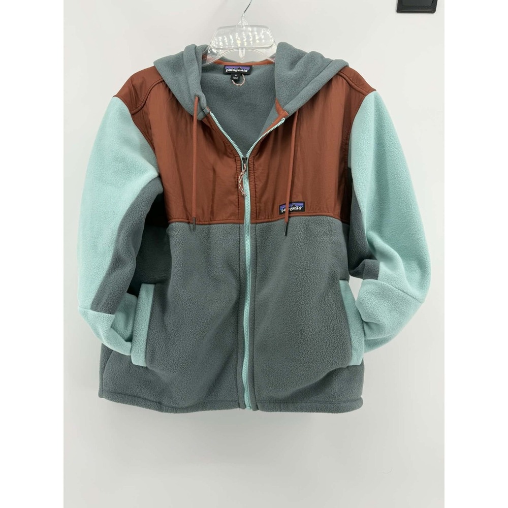 Patagonia Women's Microdini Hoody Sweater Zip Medium Fleece - Picture 5 of 7